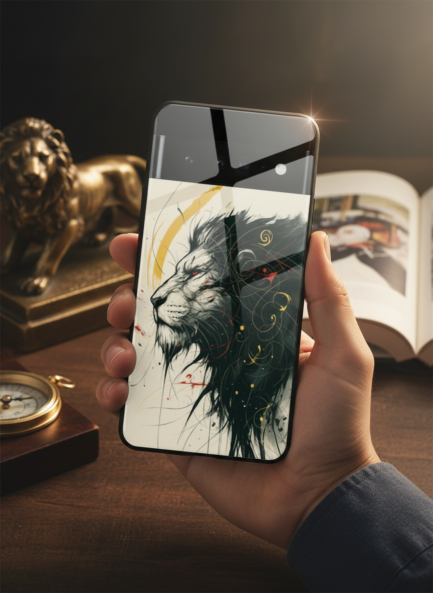 Power Within Premium Glass Back Cover For Google Pixel 7,8,9,10 Series