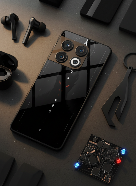 Oblivion Premium Glass Back Cover For One Plus 13, 12, 11, 10, Nord Series