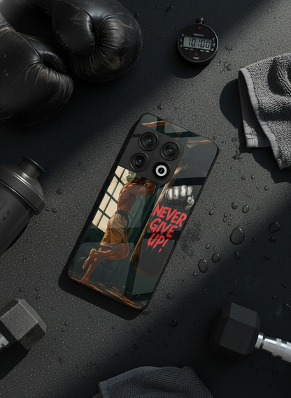 Warrior Spirit Premium Glass Back Cover For One Plus 13, 12, 11, 10, Nord Serie