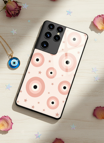 Eye Of Protection Dreamy Orbit Premium Glass Back Cover For Galaxy S, A, M & F Series
