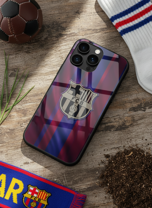 Royal Rivalry Premium Glass Back Cover For iPhone 11-17 Models