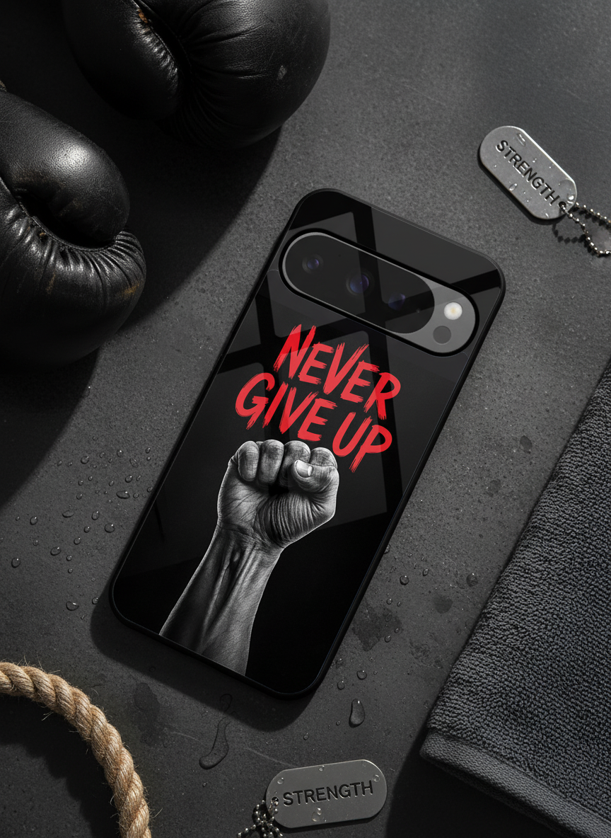 Iron Will Premium Glass Back Cover For Google Pixel 7,8,9,10 Series