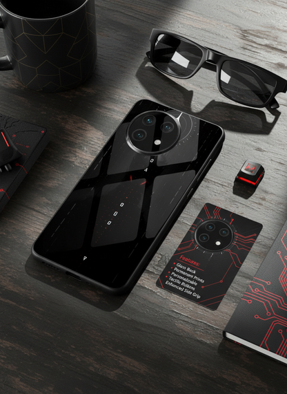 Oblivion Premium Glass Back Cover For One Plus 13, 12, 11, 10, Nord Series