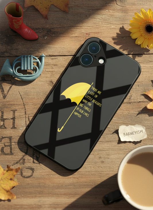 HIMYM Little Reasons Premium Glass Back Cover For iPhone 11-17 Models