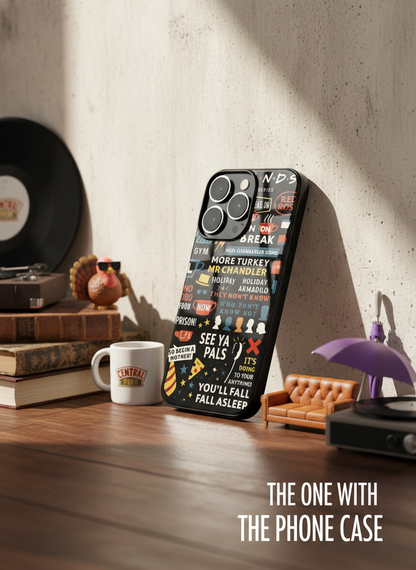 F.R.I.E.N.D.S Premium Glass Back Cover For iPhone 11-17 Models