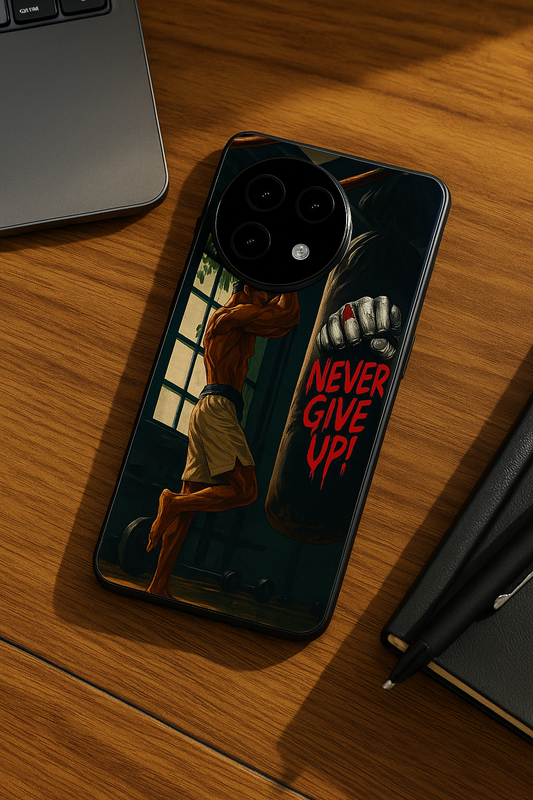 Warrior Spirit Premium Glass Back Cover For One Plus 13, 12, 11, 10, Nord Serie The Case & Co