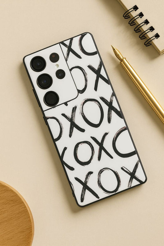 XO Craze Premium Glass Back Cover For Galaxy S, A, M & F Series The Case & Co